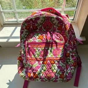 Vera Bradley | Bags | Vera Bradley Pink Floral Interior Bag  display picture 1